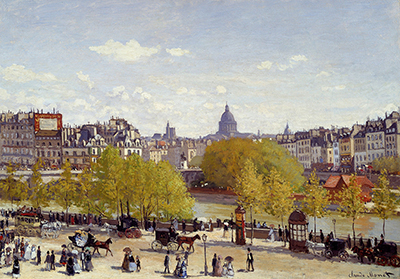Quai du Louvre Claude Monet